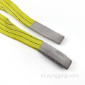 polyester PE Webbing Sling Lifting Belt Polyester Sling